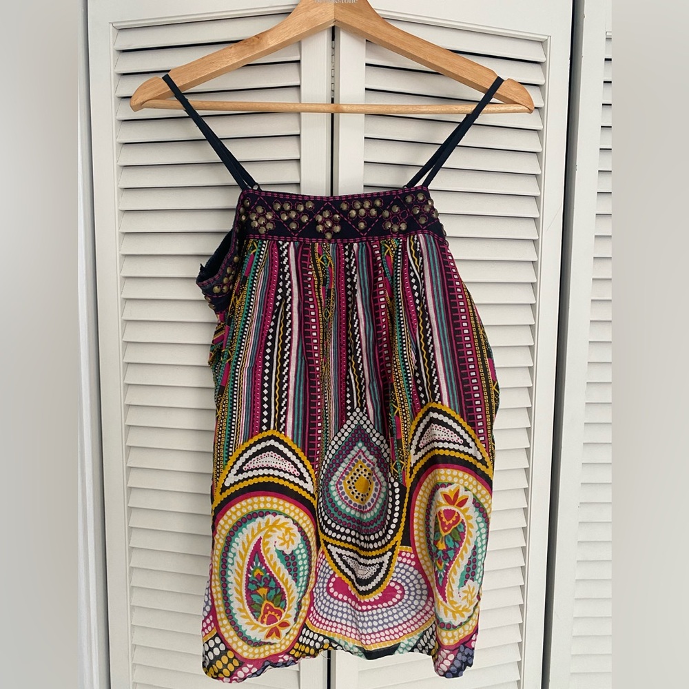 Multicolor Bohemian Women's Top